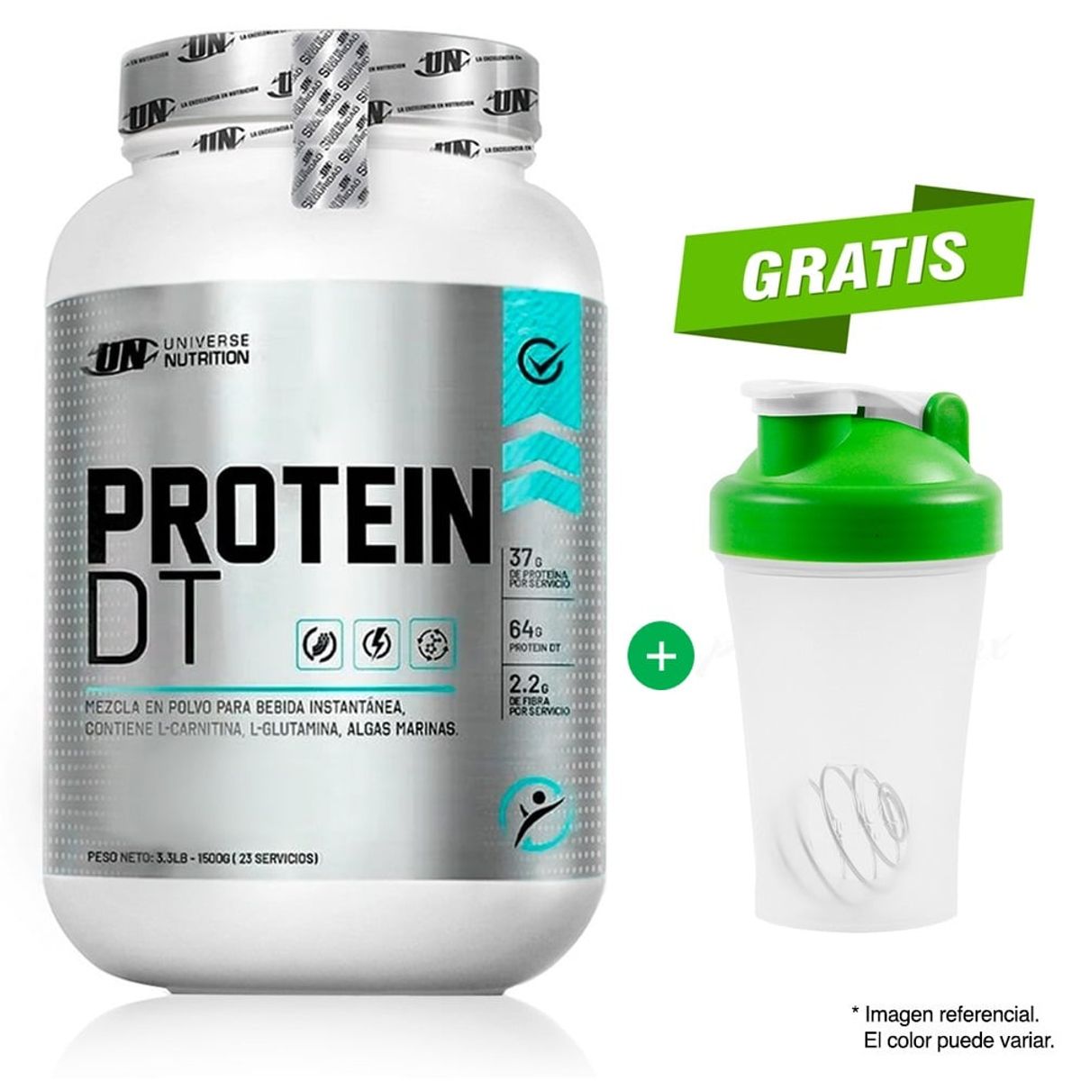 UNIVERSE NUTRITION - Protein Dt 1.5 kg UN Vainilla + Obsequio