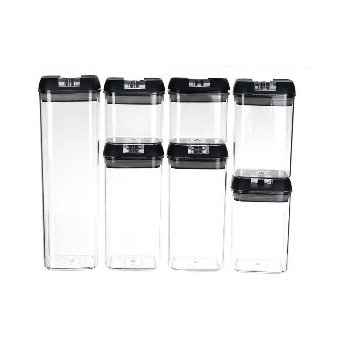 OTTOWARE - Set de 7 Frascos de Almacenamiento