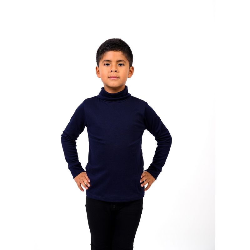 PEYITO - Cafarena Unisex algodón pima pack x3 Azul Marino