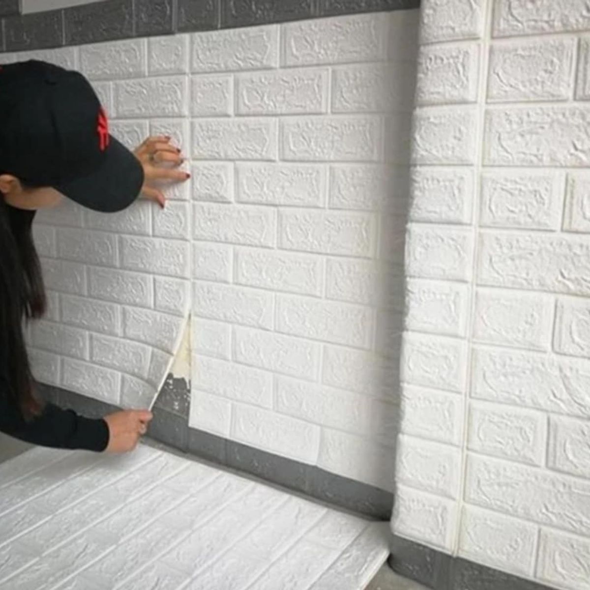 GENERICO - Papel Tapiz x10pcs 3D Autoadhesivo Hogar Pegatinas de Pared