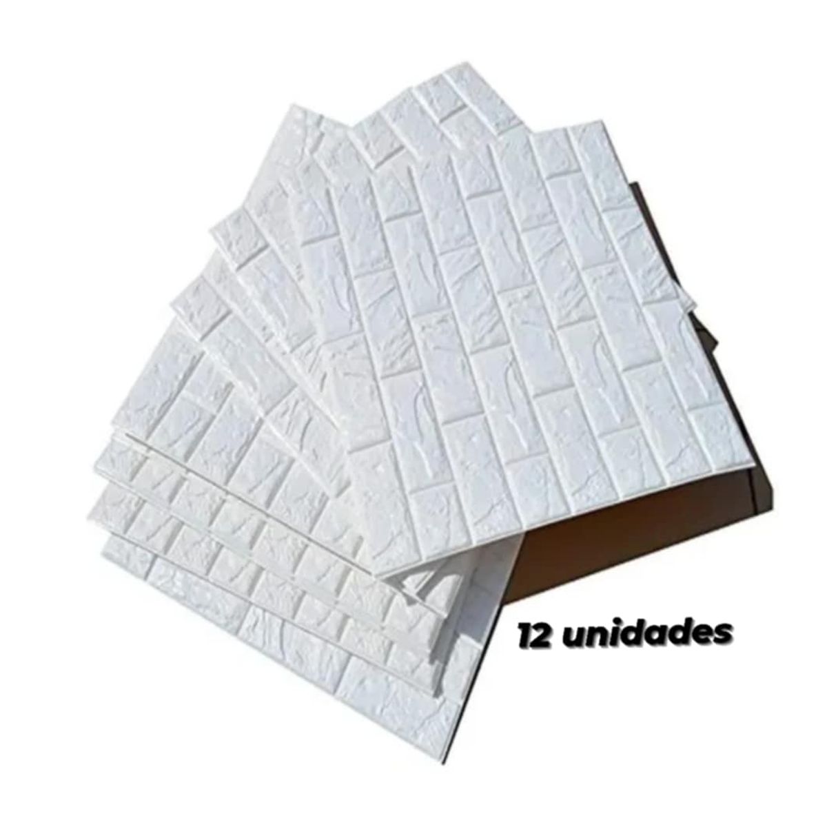 GENERICO - Papel Tapiz x12pcs 3D Autoadhesivo Hogar Pegatinas de Pared