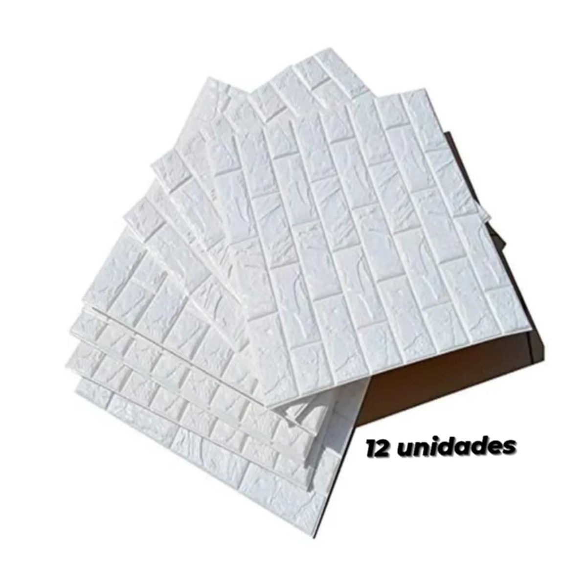 GENERICO - Papel Tapiz x12pcs 3D Autoadhesivo Hogar Pegatinas de Pared