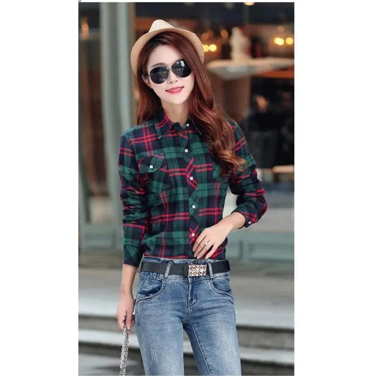 FASHION - CAMISAS LEÑADORAS PARA MUJER