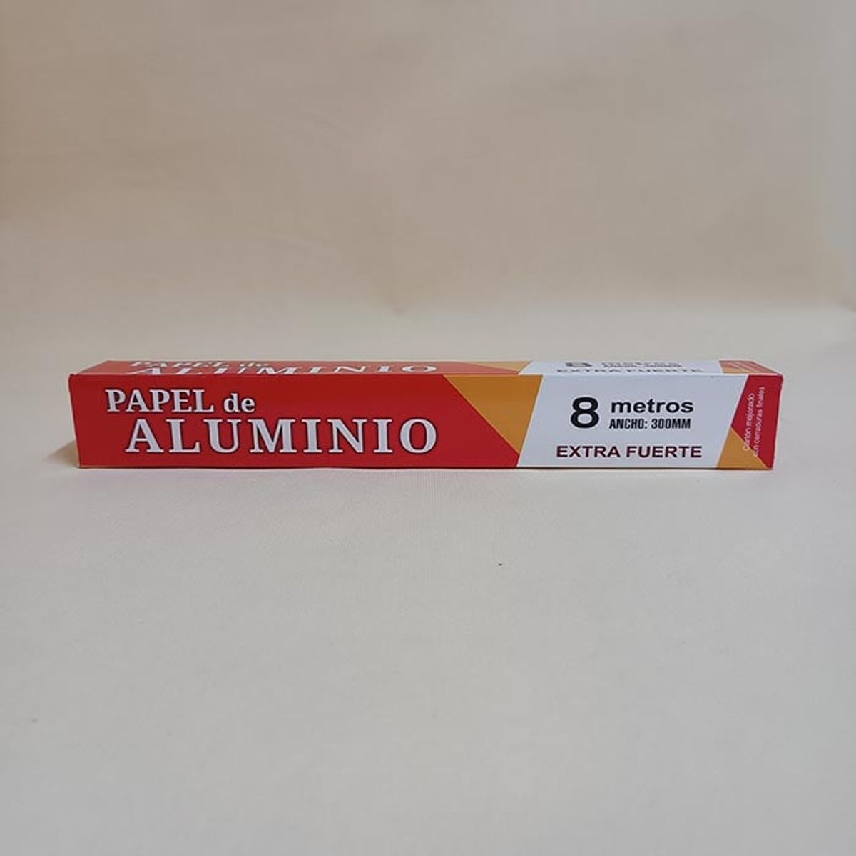 GENERICO - PAPEL ALUMINIO DE ALIM. 10m SET DE 4 UN