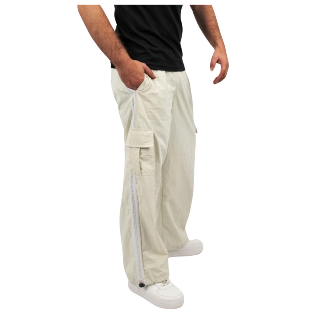 ENKI - Pantalón cargo unisex ENKI modelo Track Parachute