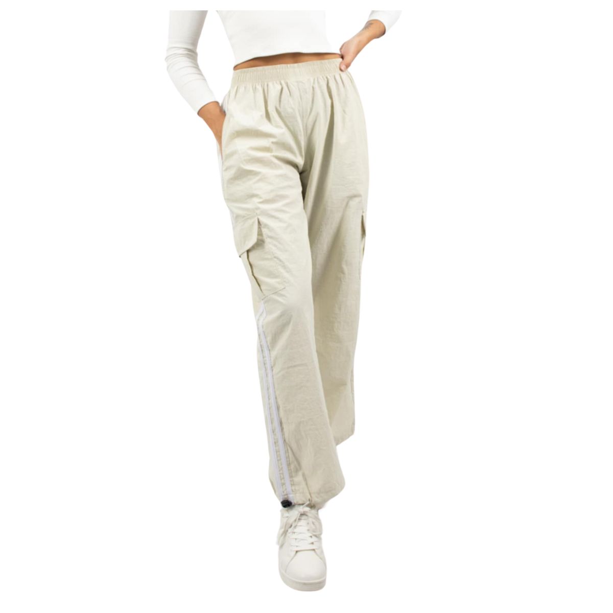 ENKI - Pantalón cargo unisex ENKI modelo Track Parachute