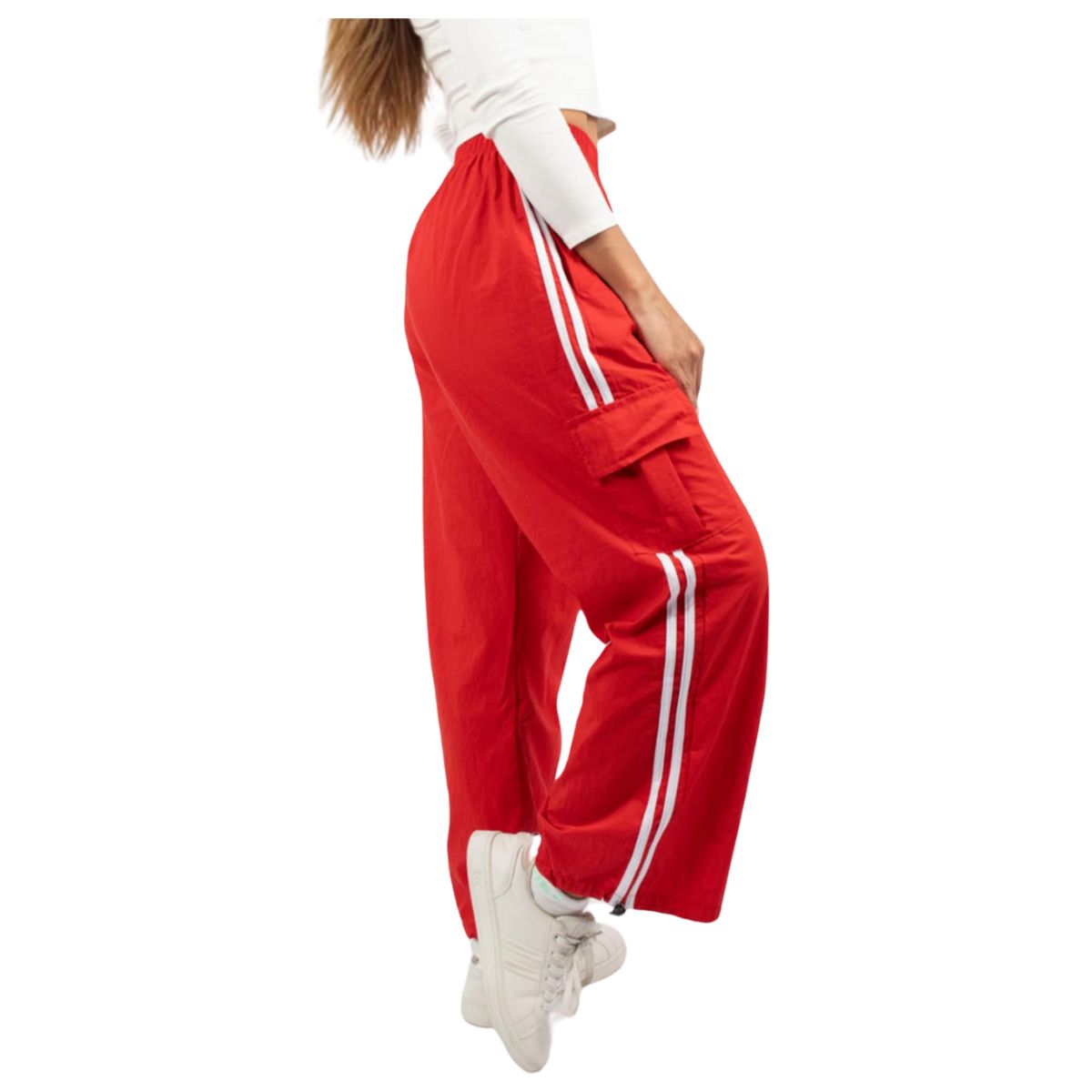 ENKI - Pantalón cargo unisex ENKI modelo Track Parachute