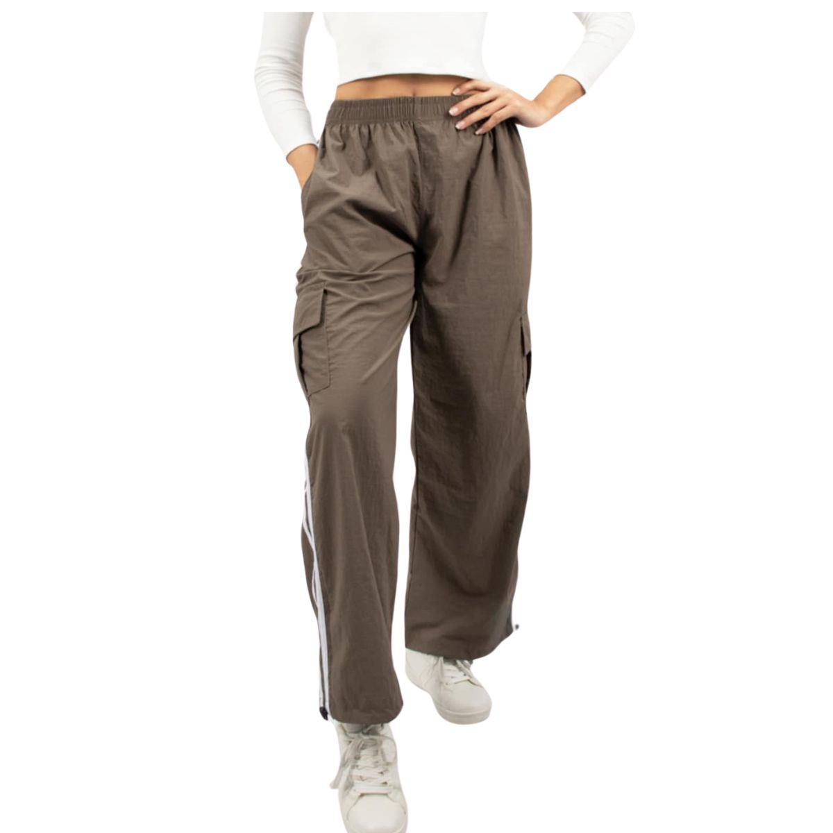 ENKI - Pantalón cargo unisex ENKI modelo Track Parachute