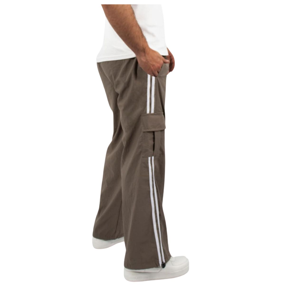 ENKI - Pantalón cargo unisex ENKI modelo Track Parachute