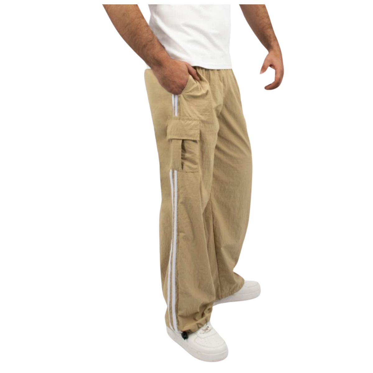 ENKI - Pantalón cargo unisex ENKI modelo Track Parachute