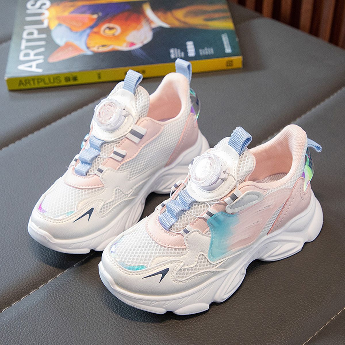 GENERICO - zapatillas de Niña Rosa Atongmu 1131