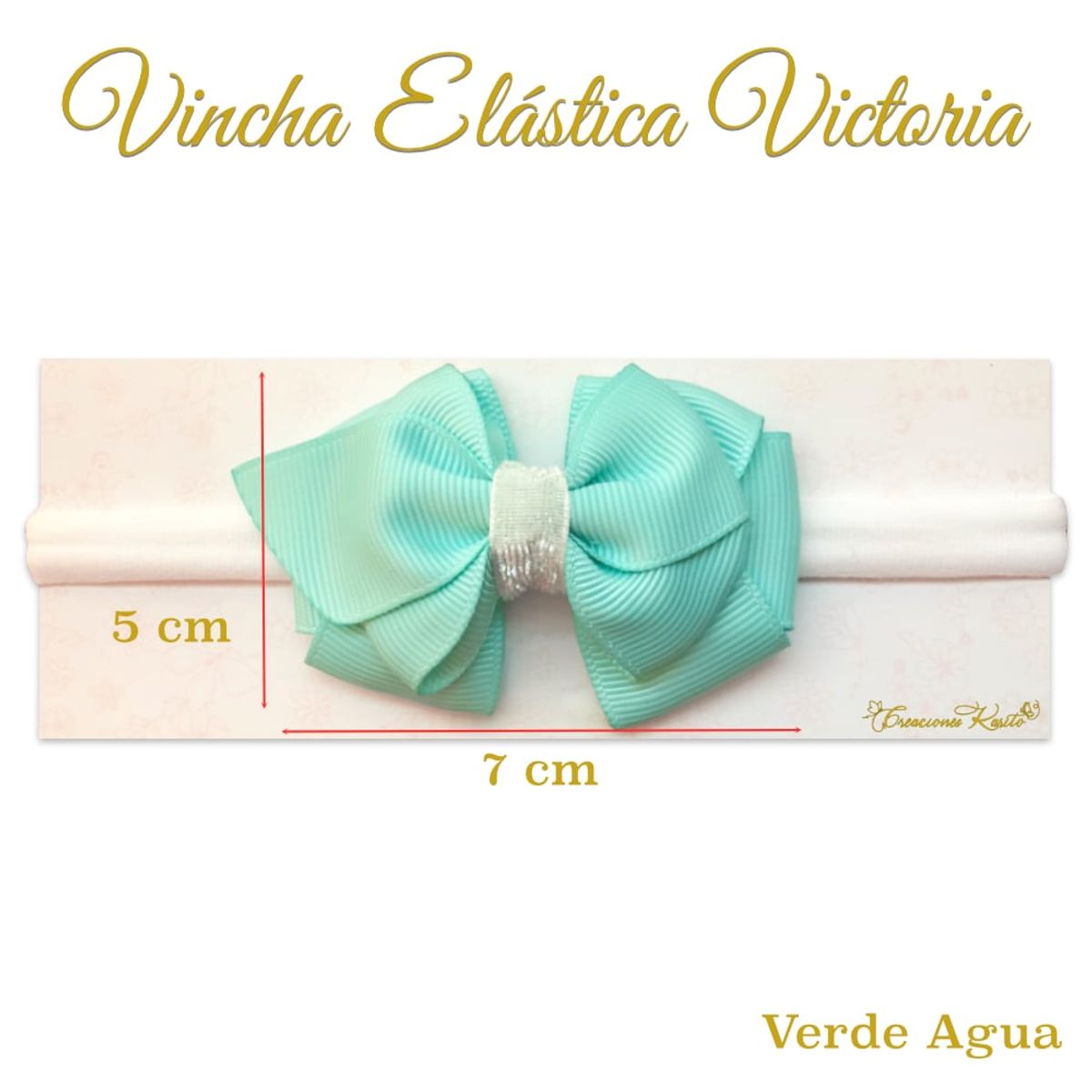 GENERICO - Vincha para bebé modelo Victoria