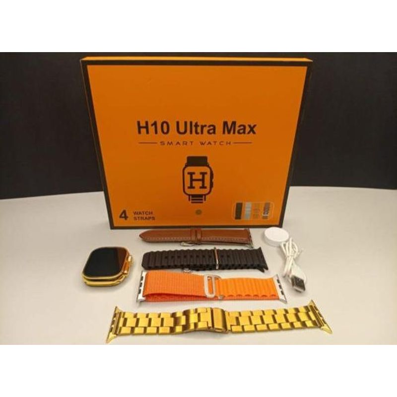 OEM - SmartWatch H10 Ultra Max con 4 correas intercambiables