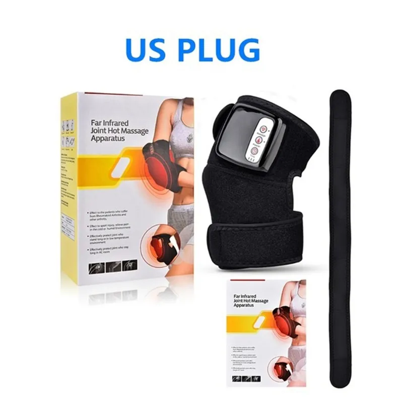 TIOZONEY - Rodillera con compresión caliente y masajeador multifuncional