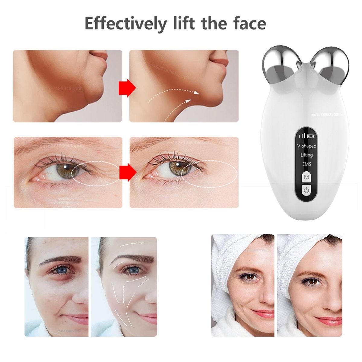 TIOZONEY - Masajeador Facial EMS
