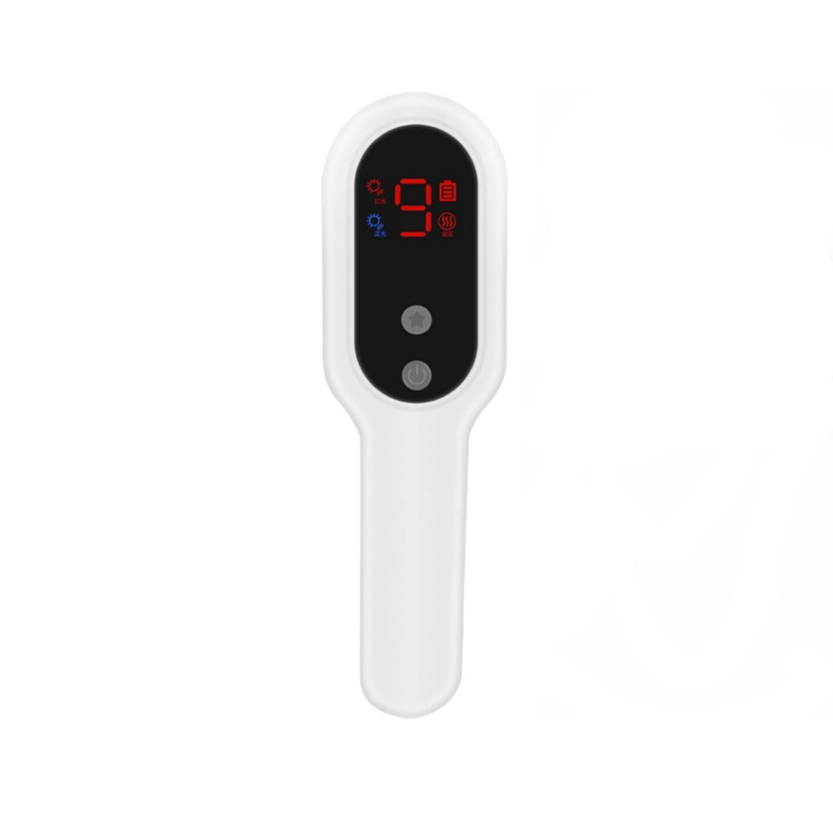 TIOZONEY - Peine eléctrico anticaída Masajeador de meridianos del PU cabelludo