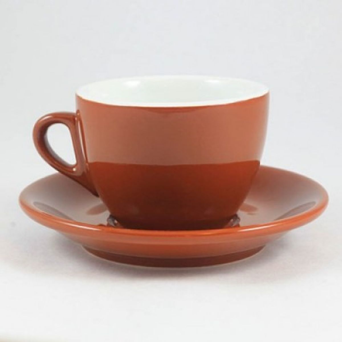 GENERICO - Set de 6 tazas Cappuccino Palermo Moka de 200ml - Nuova Point