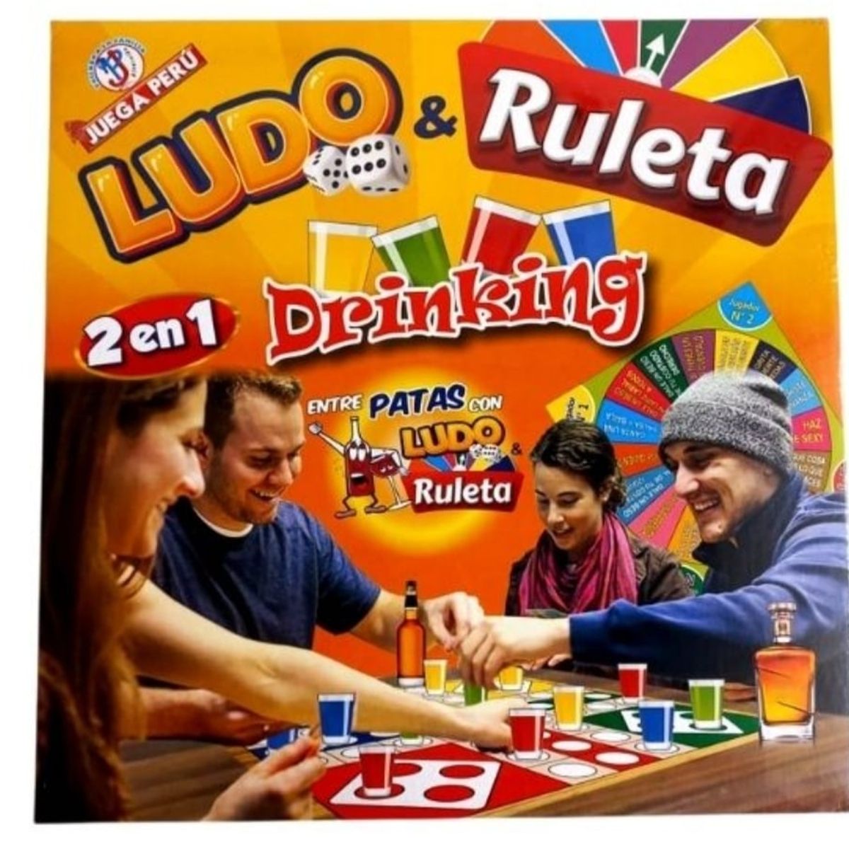 GENERICO - LUDO DRINK JUEGO DE MESA