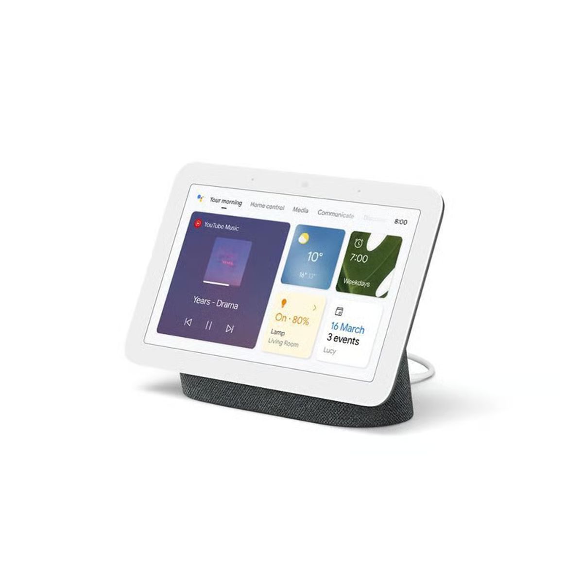 GOOGLE - Google Nest Hub 2 gen + foco smat wifi
