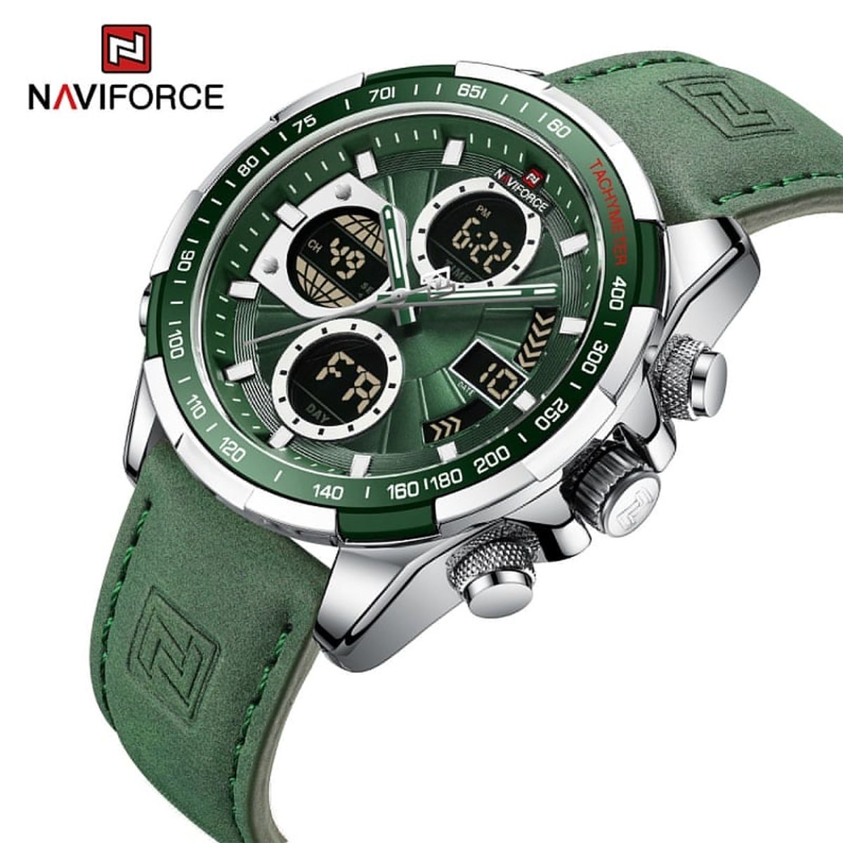 NAVIFORCE - RELOJ PARA HOMBRE MARCA NAVIFORCE NF9197 CORREA DE CUERO