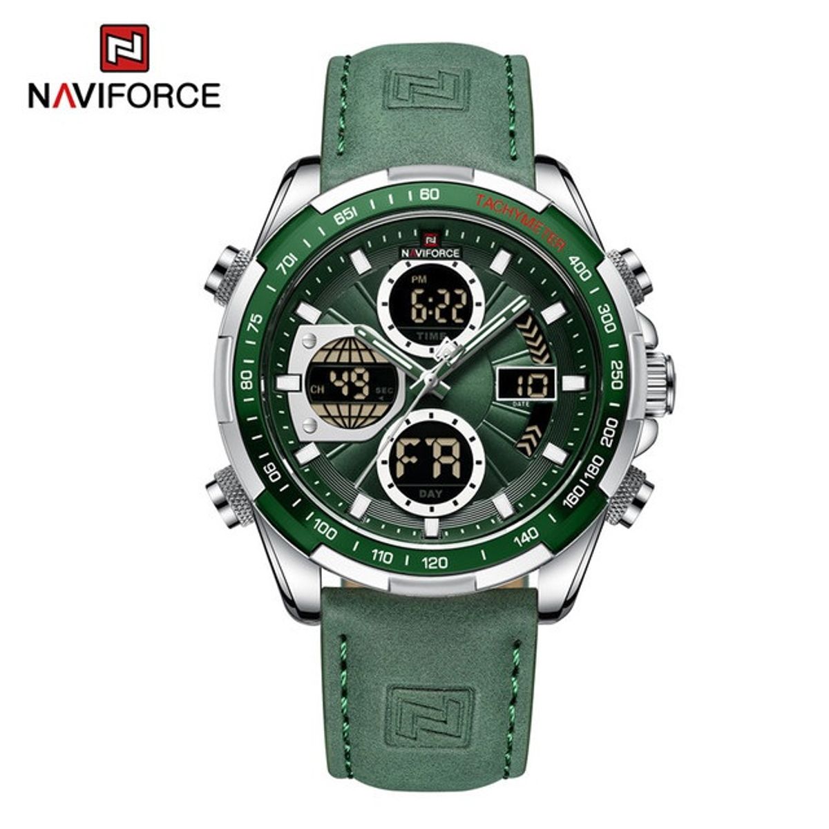 NAVIFORCE - RELOJ PARA HOMBRE MARCA NAVIFORCE NF9197 CORREA DE CUERO