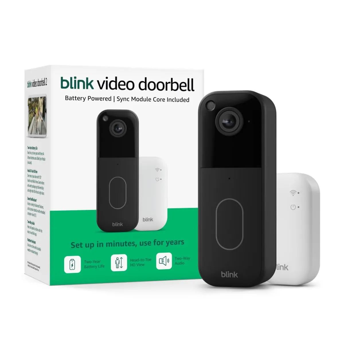 BLINK - Blink Video Doorbell con Sync Module