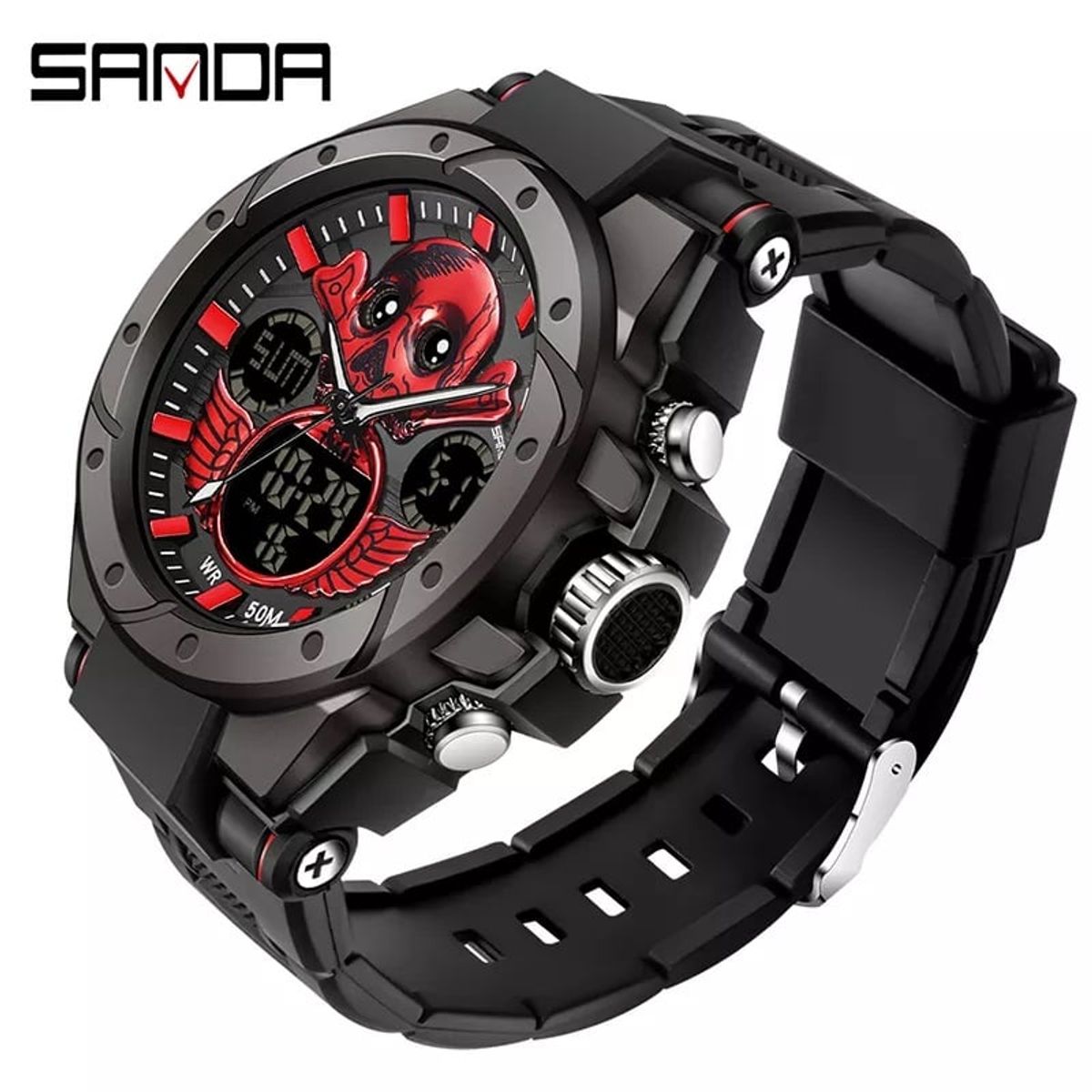 SANDA - RELOJ PARA HOMBRE MARCA SANDA 6087