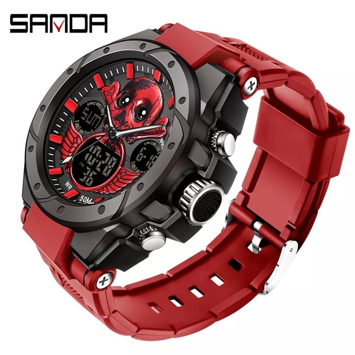 SANDA - RELOJ PARA HOMBRE MARCA SANDA 6087