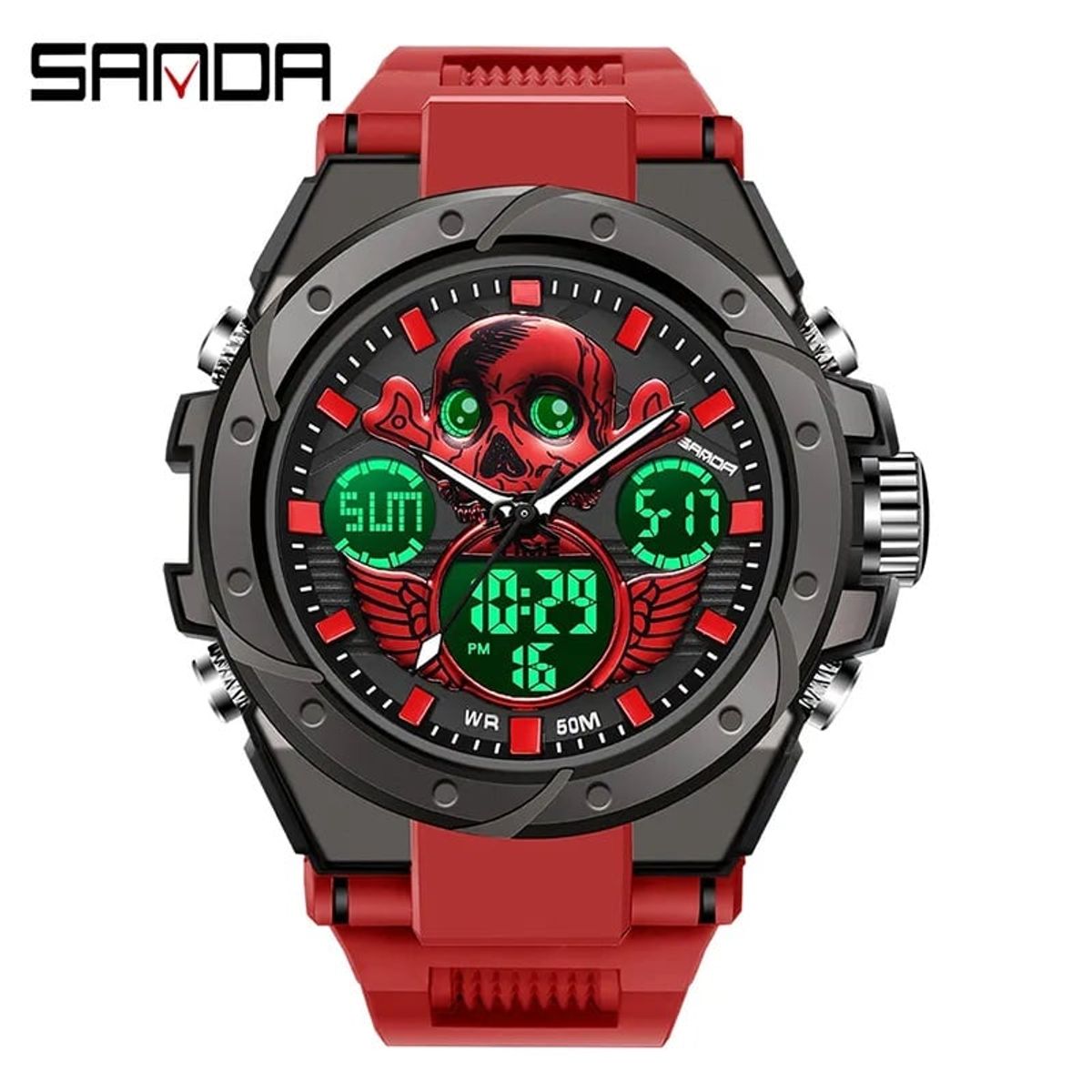 SANDA - RELOJ PARA HOMBRE MARCA SANDA 6087