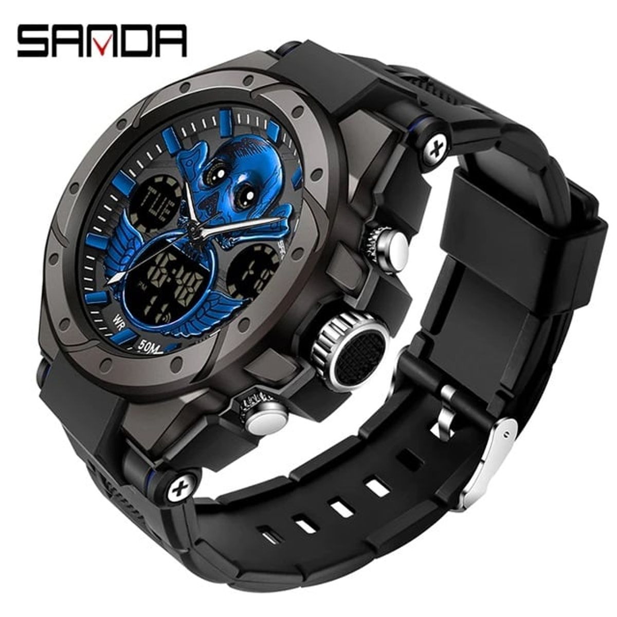 SANDA - RELOJ PARA HOMBRE MARCA SANDA 6087