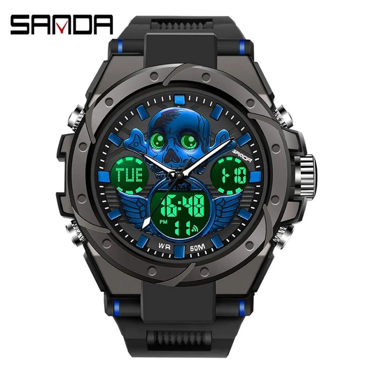 SANDA - RELOJ PARA HOMBRE MARCA SANDA 6087