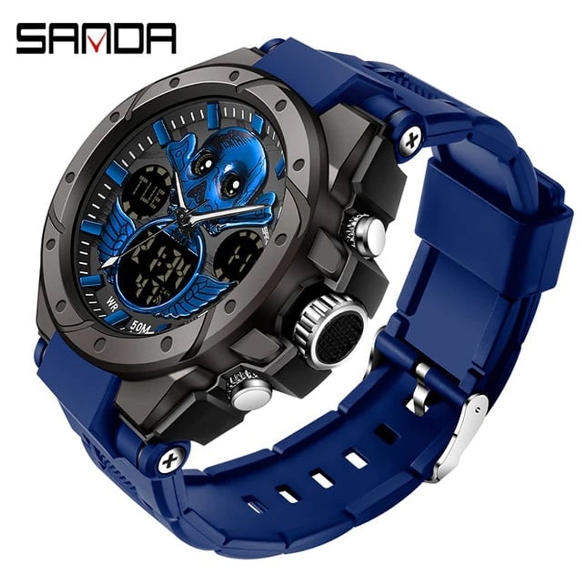 SANDA - RELOJ PARA HOMBRE MARCA SANDA 6087