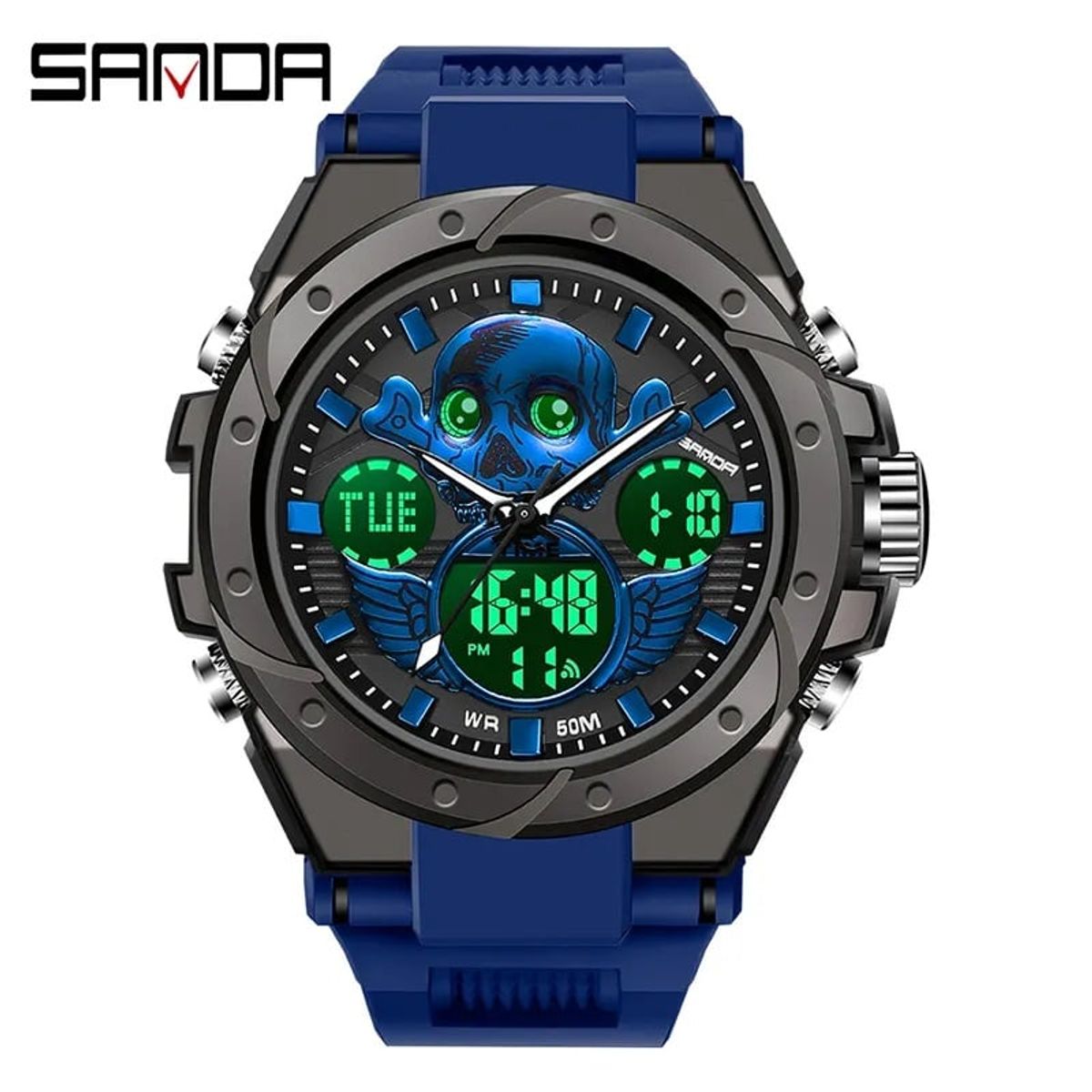 SANDA - RELOJ PARA HOMBRE MARCA SANDA 6087