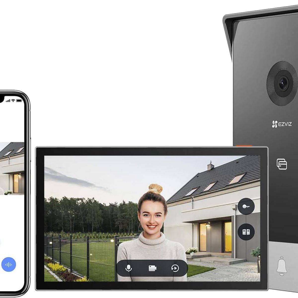 EZVIZ - HP7 2K  Videoportero doméstico inteligente CON PANTALLA  WIFI EZVIZ