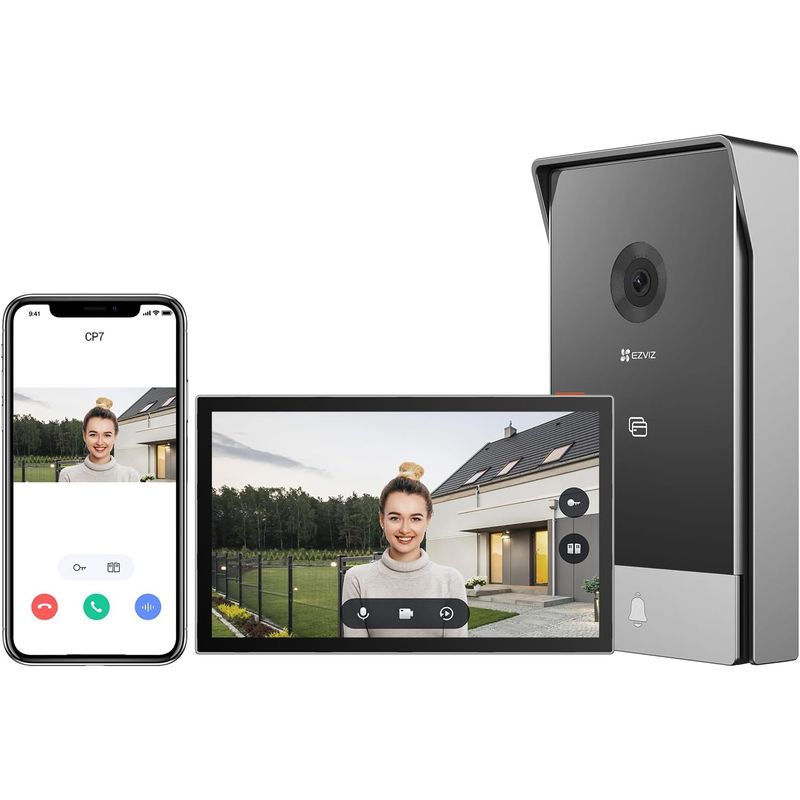 EZVIZ - HP7 2K  Videoportero doméstico inteligente CON PANTALLA  WIFI EZVIZ