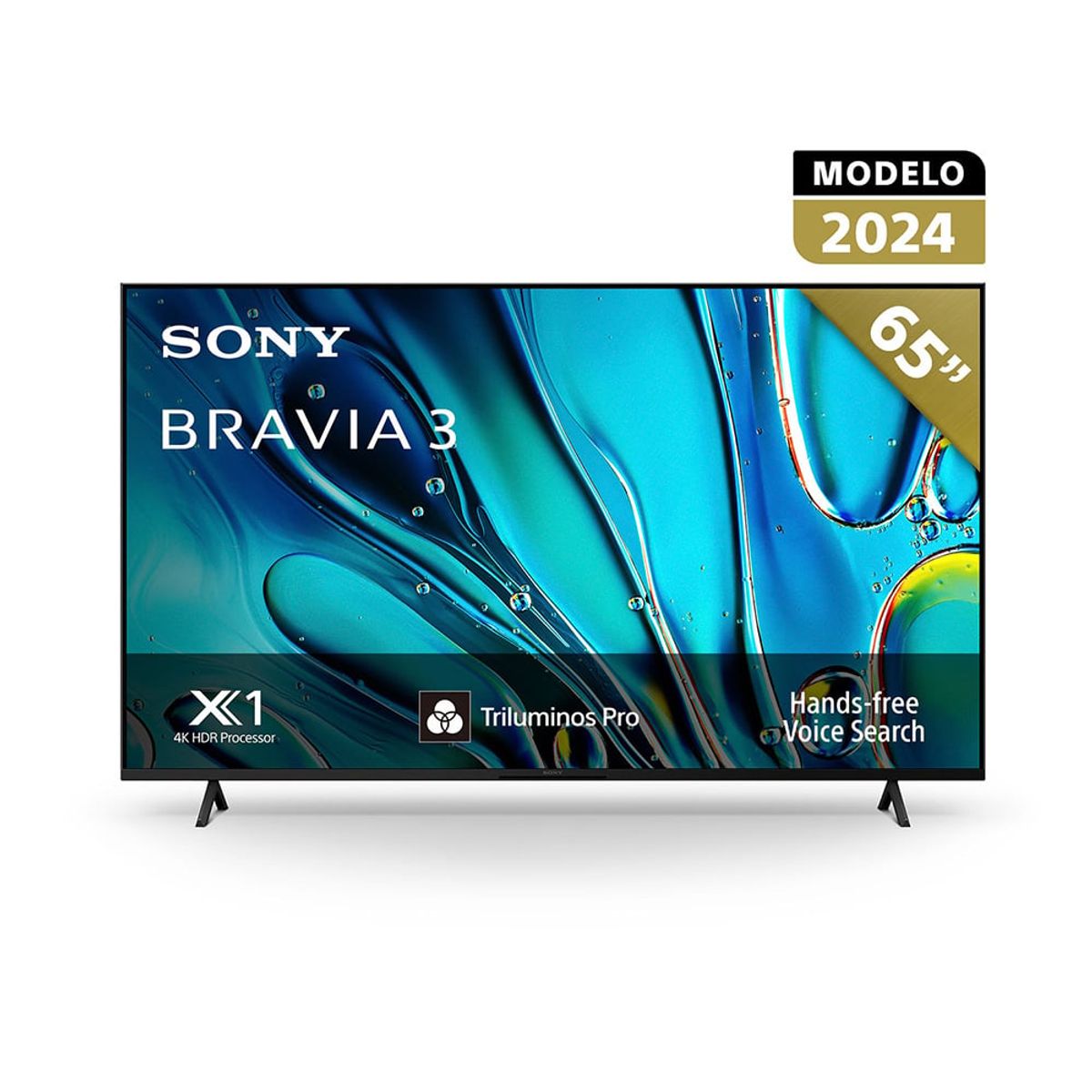 SONY - Sony Televisor K-65S30 Bravia 3 Google TV 4K Ultra HD y HDR