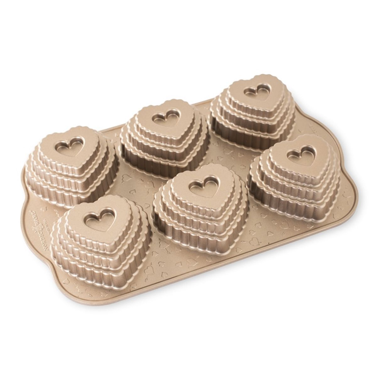 NORDIC WARE - Molde Cakelet Tiered Heart