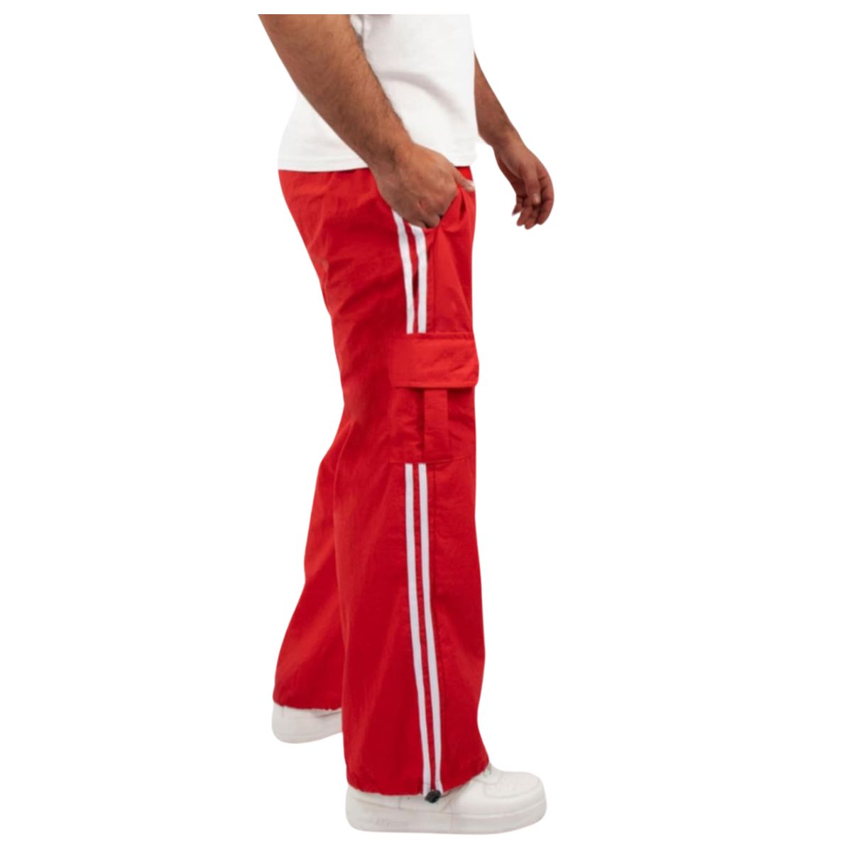 TENKI - Pantalones Cargo Sports Para Varón - Modelo Track Parachute