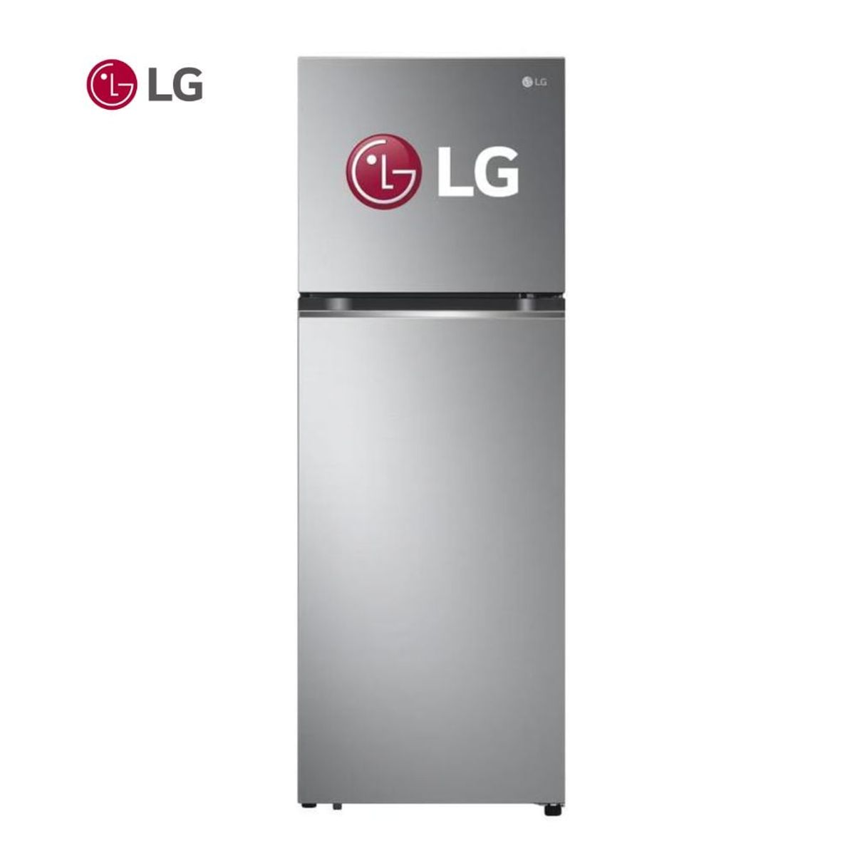 LG - Refrigeradora LG  335 Lt Top Freezer No Frost GT33BPP Plateado