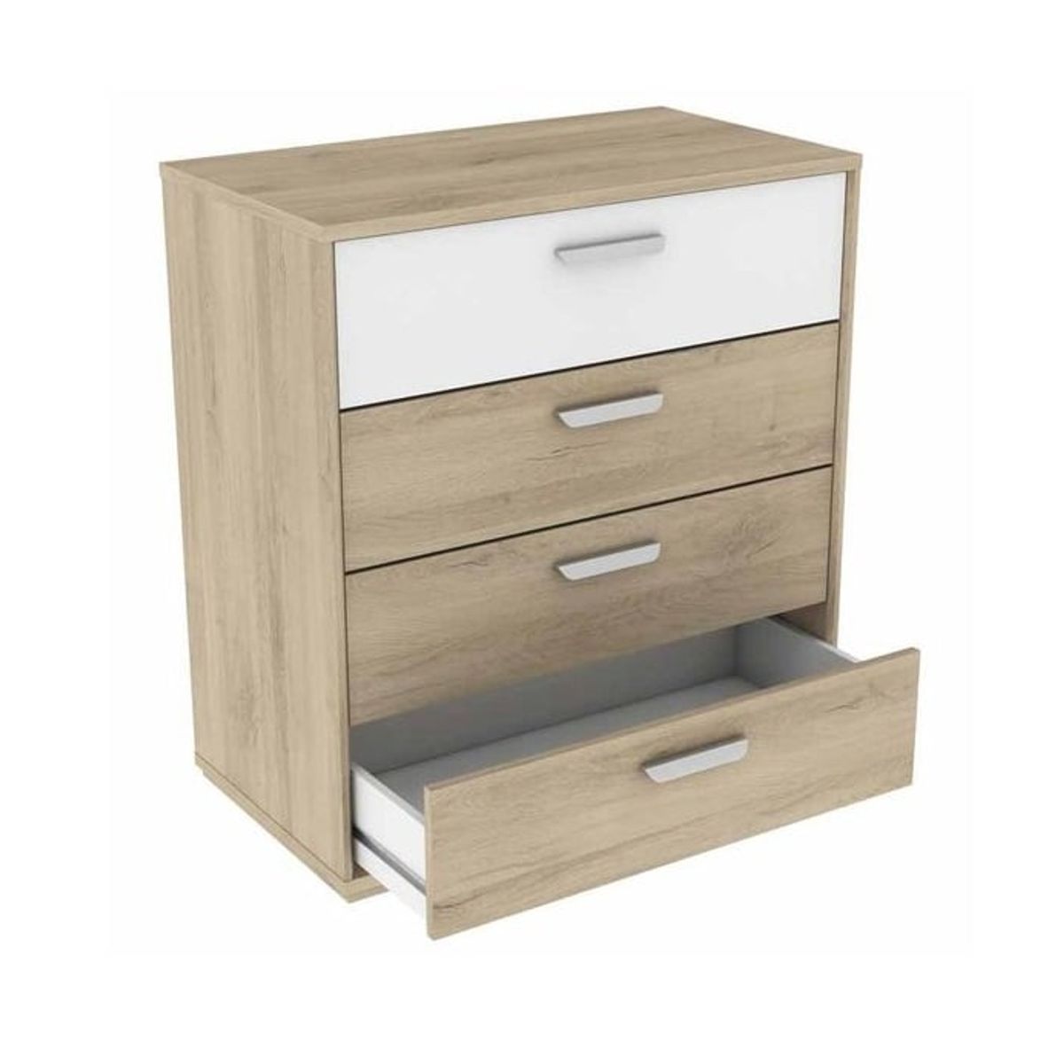 73 EXPERIENCE - Comoda Emili Maple Grava & Blanco 73 Experience