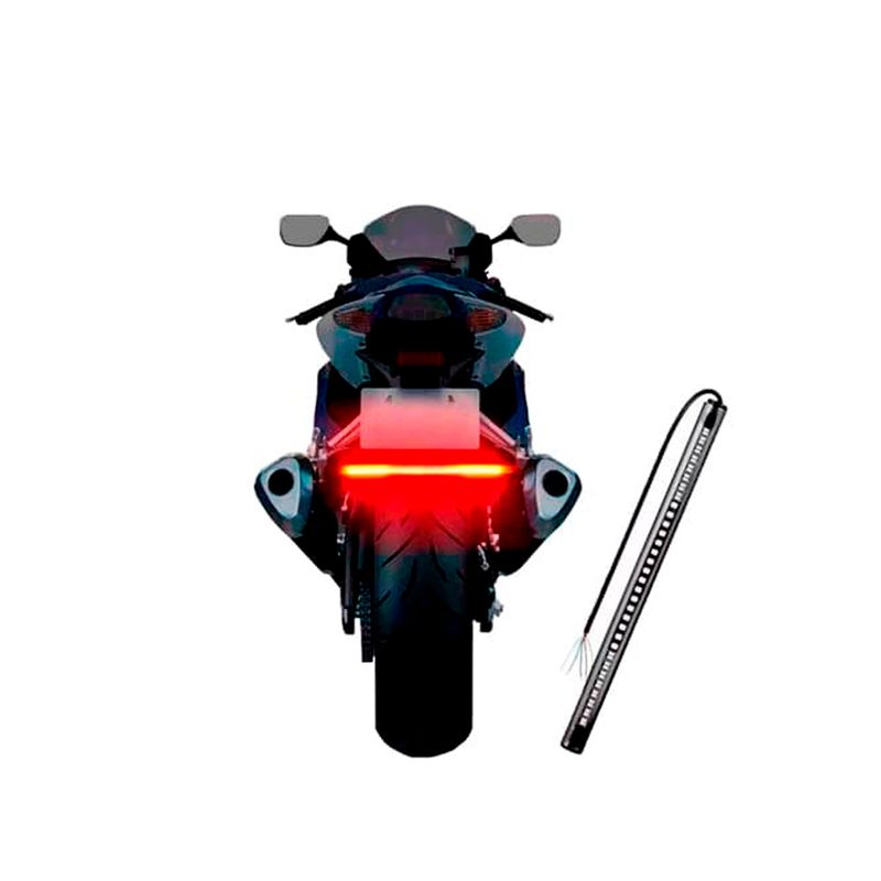 GENERICO - Tira Led De Freno Universal Para Moto