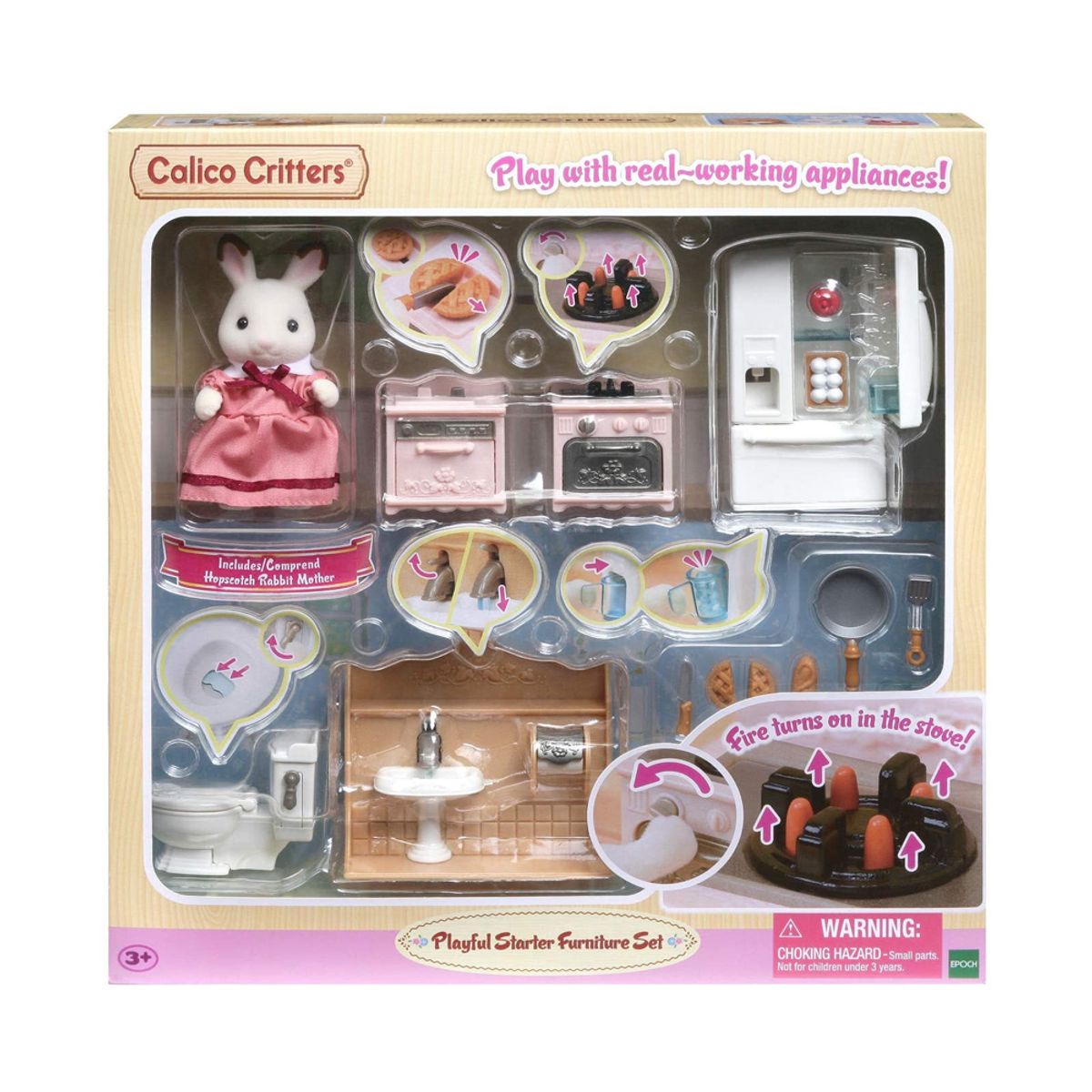 SYLVANIAN FAMILIES - Calico Critters Sylvanian Families Accesorio de Casita Conejita