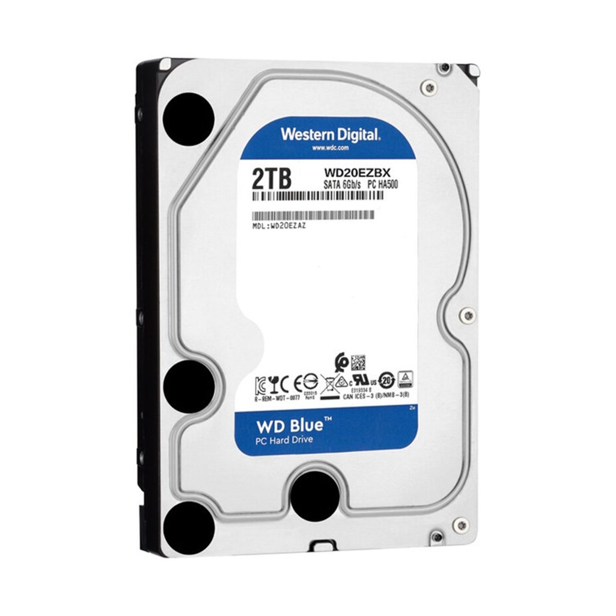 WESTERN DIGITAL - Disco Duro Western Digital Blue 2TB SATA 256MB Cache 7200RPM