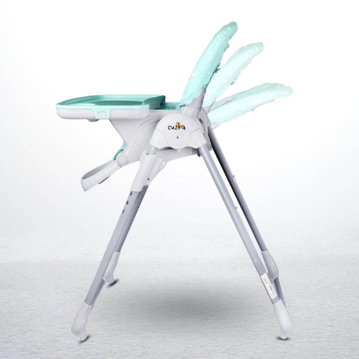 INFANTI - Silla de comer para Bebé Graduable »YUMMY» Menta