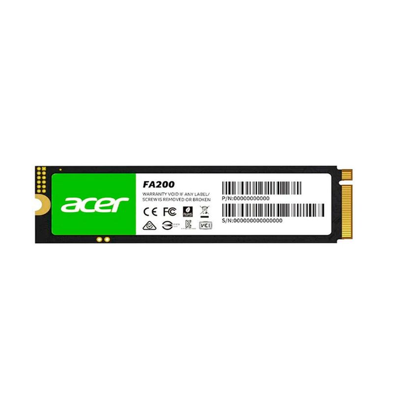 ACER - SSD ACER FA200 1.0TB M.2 PCIE NVME 1.4 7200MB P/N: BL.9BWWA.124