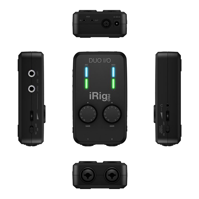 IK MULTIMEDIA - iRig Pro Duo IO Interfaz de Audio IK Multimedia