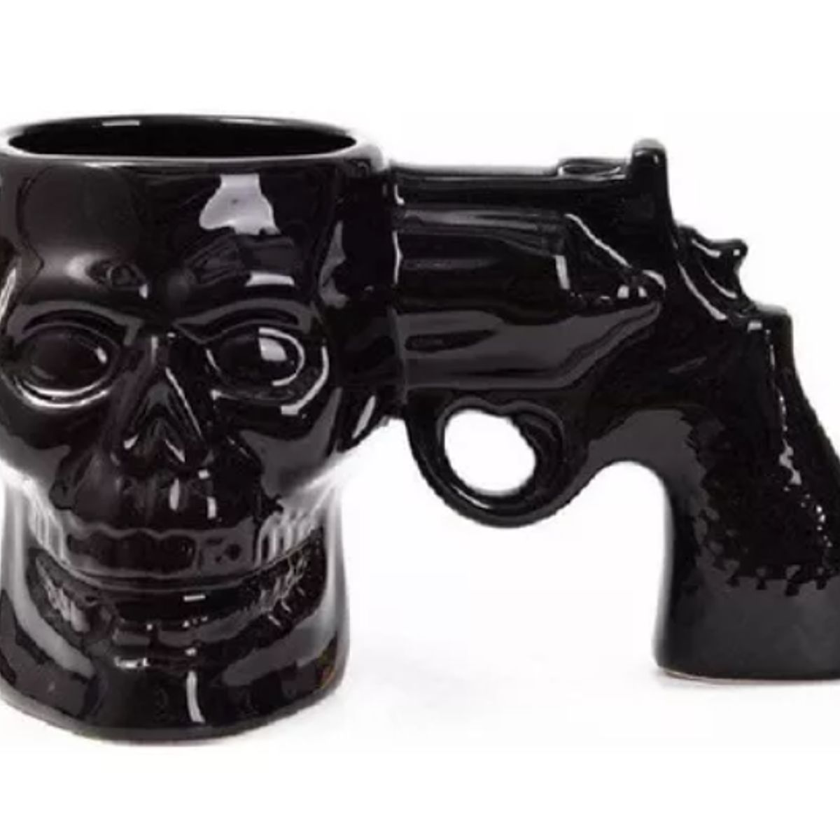 GENERICO - Taza De Cerámica En Forma De Calavera Armada