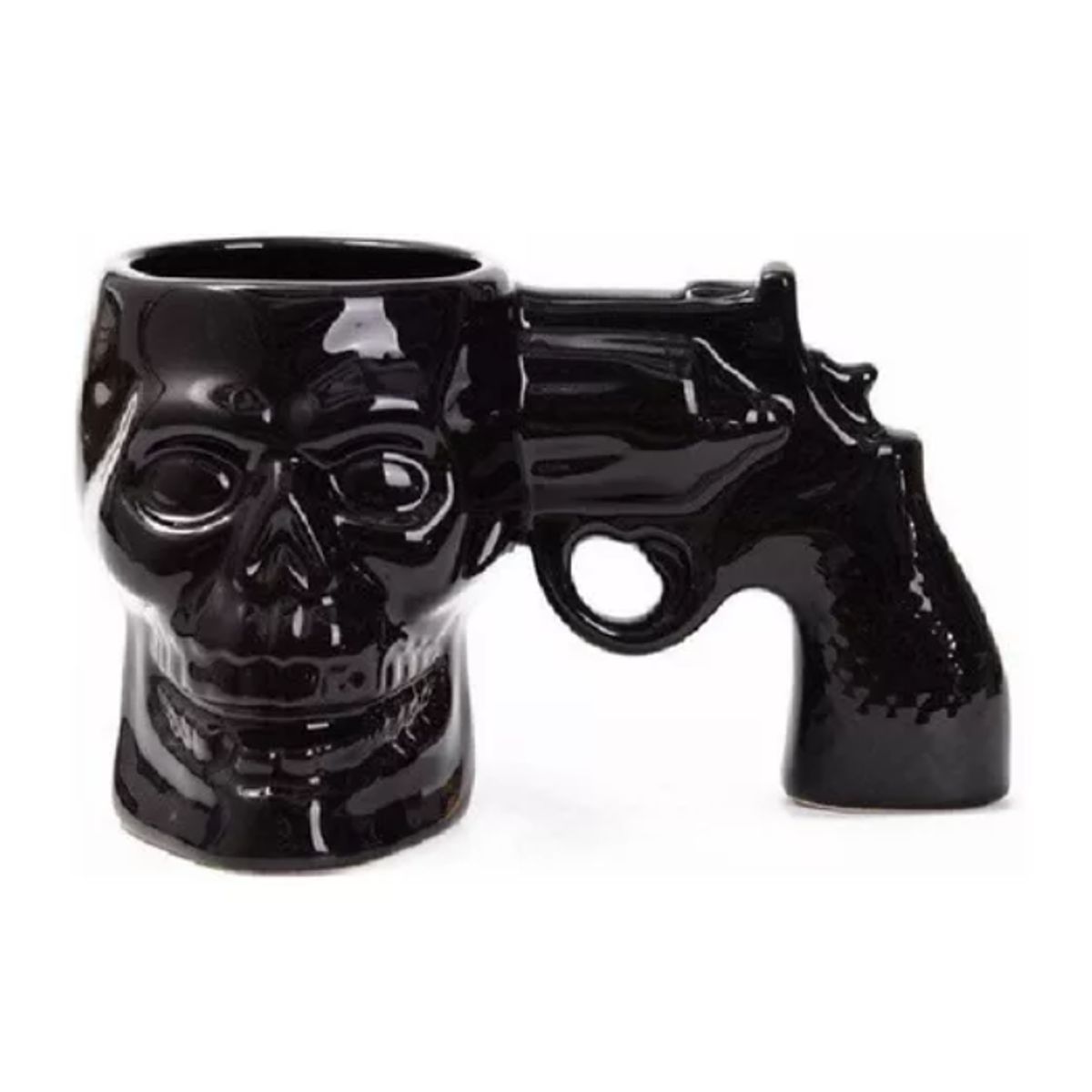 GENERICO - Taza De Cerámica En Forma De Calavera Armada