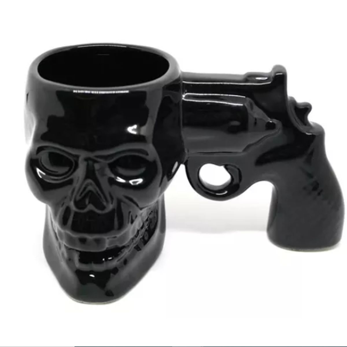 GENERICO - Taza De Cerámica En Forma De Calavera Armada