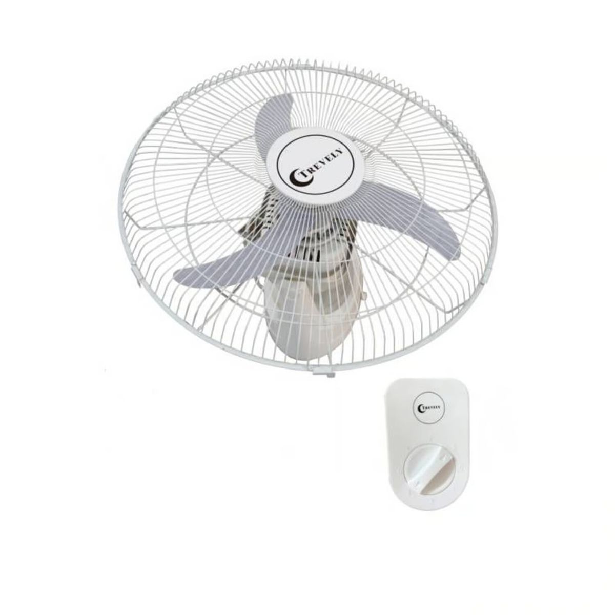 TREVELY - Ventilador De Techo Trevely Vt-1803 18 Potencia 80w 3 Aspas
